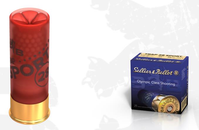 HJDTS2875 #1. Ammo 12Ga 28gr S&B 70mm Trap Sport No 7.5 25's