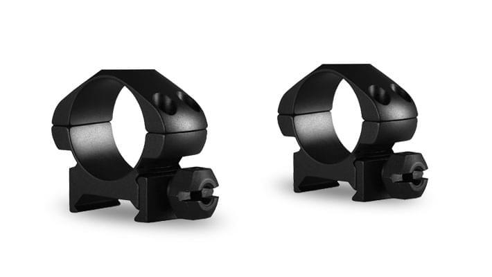 SGSRH23000 #1. Hawke Precision Steel Ring Mounts 1" Weaver Low