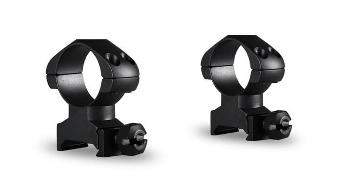 SGSRH23002 #1. Hawke Precision Steel Ring Mounts 1" Weaver High