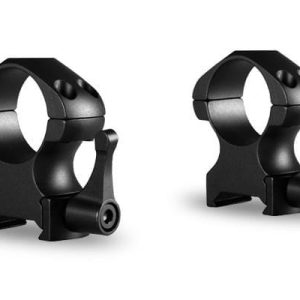 SGSRH23012 #1. Hawke Precision Steel Ring Mounts 1" Weaver Lever High