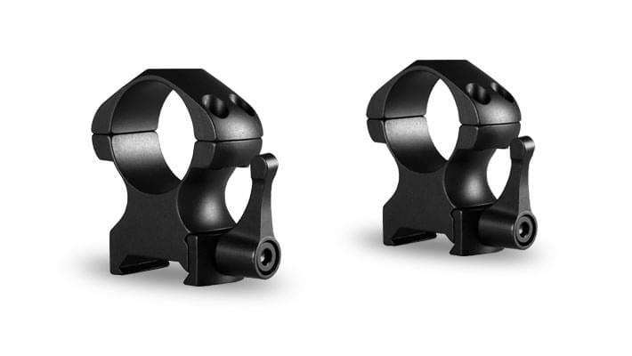 SGSRH23012 #1. Hawke Precision Steel Ring Mounts 1" Weaver Lever High