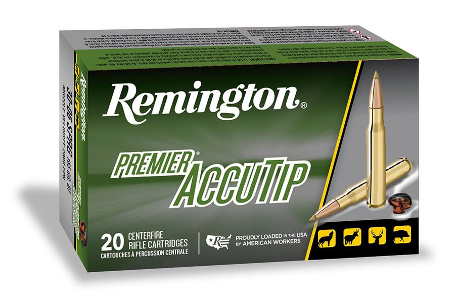 DFREM29208 #1. Ammo 30-06 SPR 150Gr Remington Premier Accutip BT 20's
