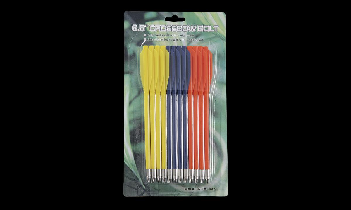 ADVCB2010 #1. Plastic Arrows 6.5" 12 Piece MK-PL-3C