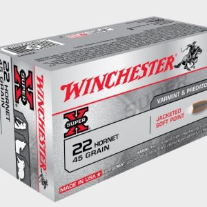 NYAW-X22H1 #1. Ammo 22 Hornet 45Gr Winchester Super-X JHP 50's