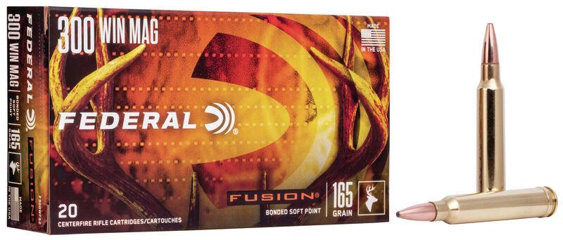 FORAF525 #1. Ammo 300 WM 165Gr Federal Fusion 20's
