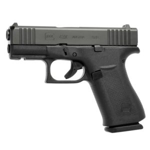 AOFG50194 #1. Glock G43X 9mm Slimline Black Front Serrations