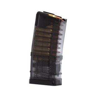 HAIL5AWM20-TS #1. Lancer L5AWM® 20 RND 5.56 Nato MAGAZINE Translucent Smoke