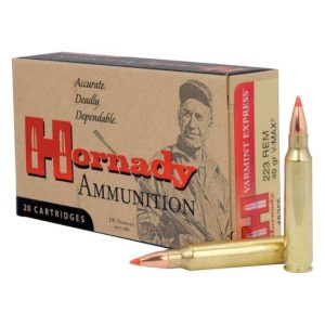 ISS8325 #2. Ammo 223 Rem 40Gr Hornady Varmint Express V-MAX 20's