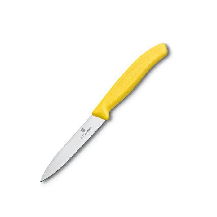 CUV6.7706.L118 #1. Swiss Classic Paring Knife Plain Yellow - 10 cm -Victorinox-