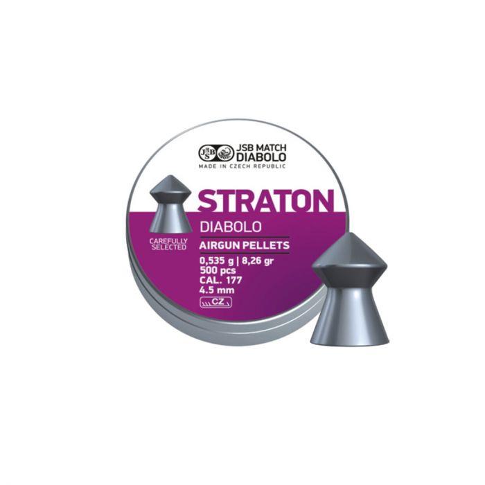 CUJSB-546112-500 #1. JSB Diabolo Straton Pellets .177/4.5 mm - 500 Pieces