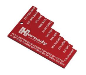 ISS050149 #1. Universal Trim Length Gauge Hornady