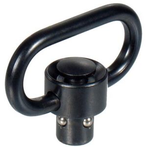 SGTL-QDSW18 #1. UTG Heavy Duty Push Button QD Sling Swivel, 1.38" Loop