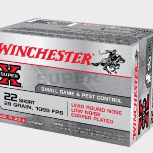 NYAW-X22S #1. Ammo 22 Short 29Gr Winchester Super X Lead Round Nose 50's
