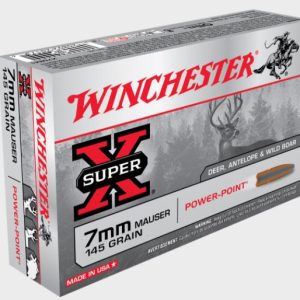 NYAW-X7MM1 #1. Ammo 7x57mm Mau 145gr Win Super X Powerpoint 20's
