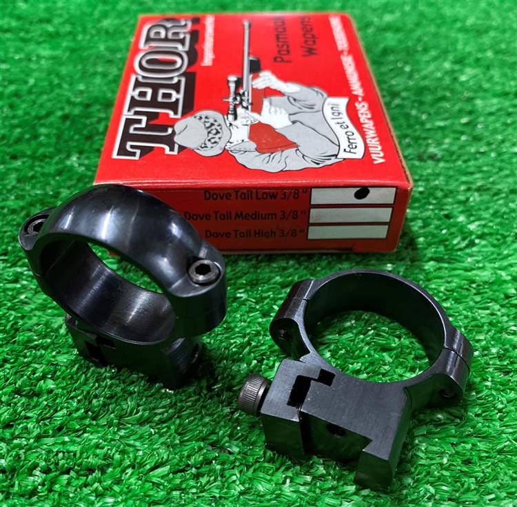 thrdtl38-1. Thor Rings Dove Tail Low 3/8 1"