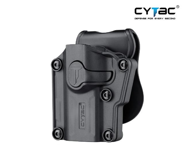 KIL40CY-UHSEL #1. Cytac Mega-fit Universal Holster - Various Left Hand