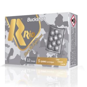 FORAM53 #1. Ammo 12Ga 32gr Rio SG (9 Buck 3x3) 5's
