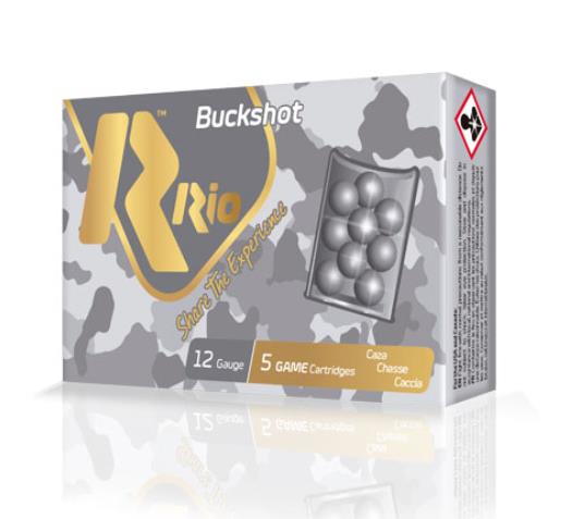 FORAM53 #1. Ammo 12Ga 32gr Rio SG (9 Buck 3x3) 5's