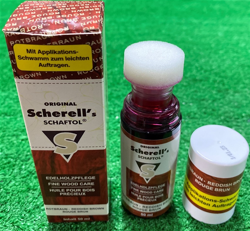 iss23815. Schaftol Stock Oil Reddish Brown 50ml