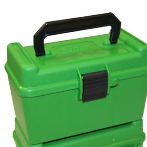 ISSH50-RS-10 #1. MTM Ammo Case Deluxe Green 222/223 50's