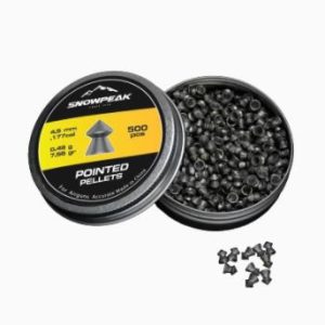 KIL60AAP500-4.5 #1. Air Rifle Ammo 4.5mm Pointed Pellet Snowpeak- 500's