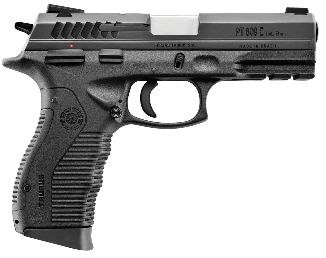 DF10012286 #1. Taurus PT 809E 9mm Par Black 17 Round / 2 Mags