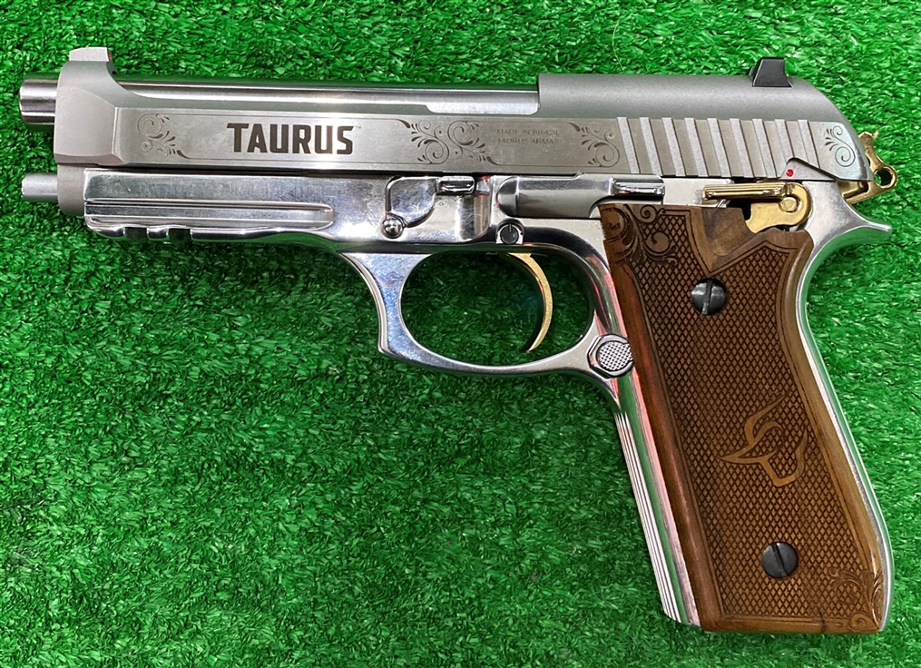 df10022404. Taurus PT 92 9MM 17RND 2 Mag Limited Edition Stainless Steel Pistol