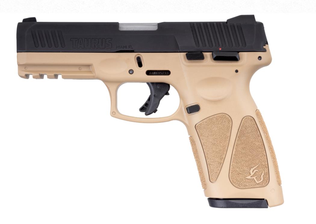 DF10024917 #1. Taurus G3 9mm Par Tan 1 x15 Round + 1 x 17 Round Mags