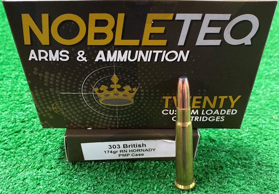 nob1000024-303. Ammo 303 Brit 174gr Nobleteq SP 20's
