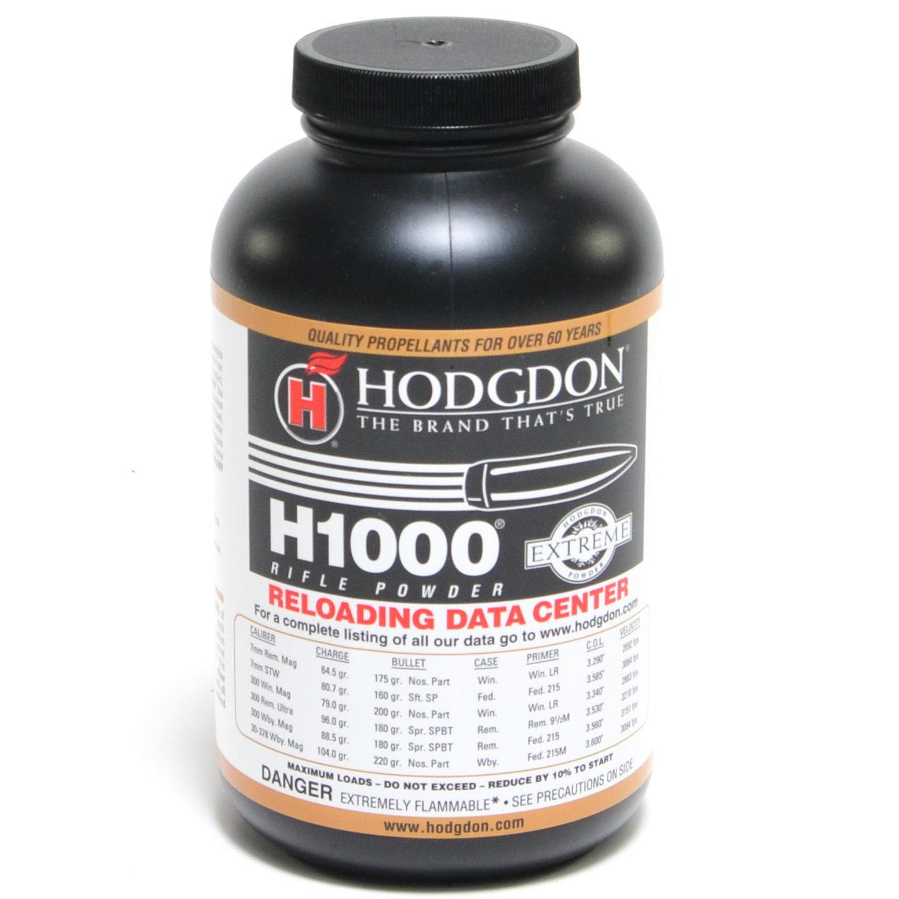 ISS10001 #1. Powder Hodgdon H1000 1LB Can