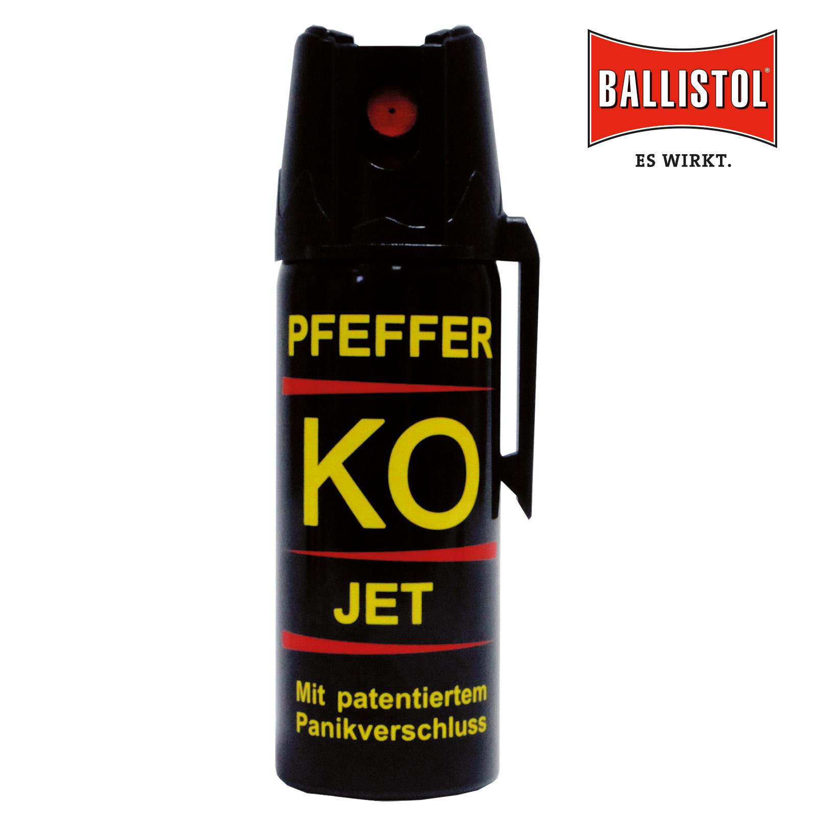 ISS24491 #1. Pepper Jet Spray Pepper-KO Ballistol 100ml