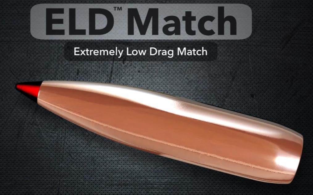 ISSH30313 #1. P 30 Cal (.308) 155Gr Hornady ELD-Match 100's