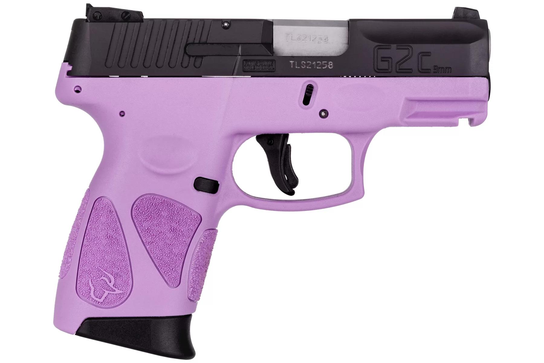 DF10020698 #1. Taurus PT G2C 9MM 12 Round Pistol Light Purple Black