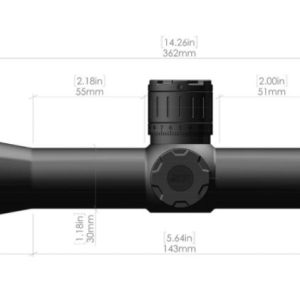 DFZTTR4275R3 #3. Zerotech 4.5-27x50 R3 SFP Trace Duplex Recticle 30mm