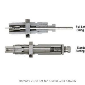 ISS546286 #1. D 6.5x68mm Hornady 2 Die Set (0.264) 546286