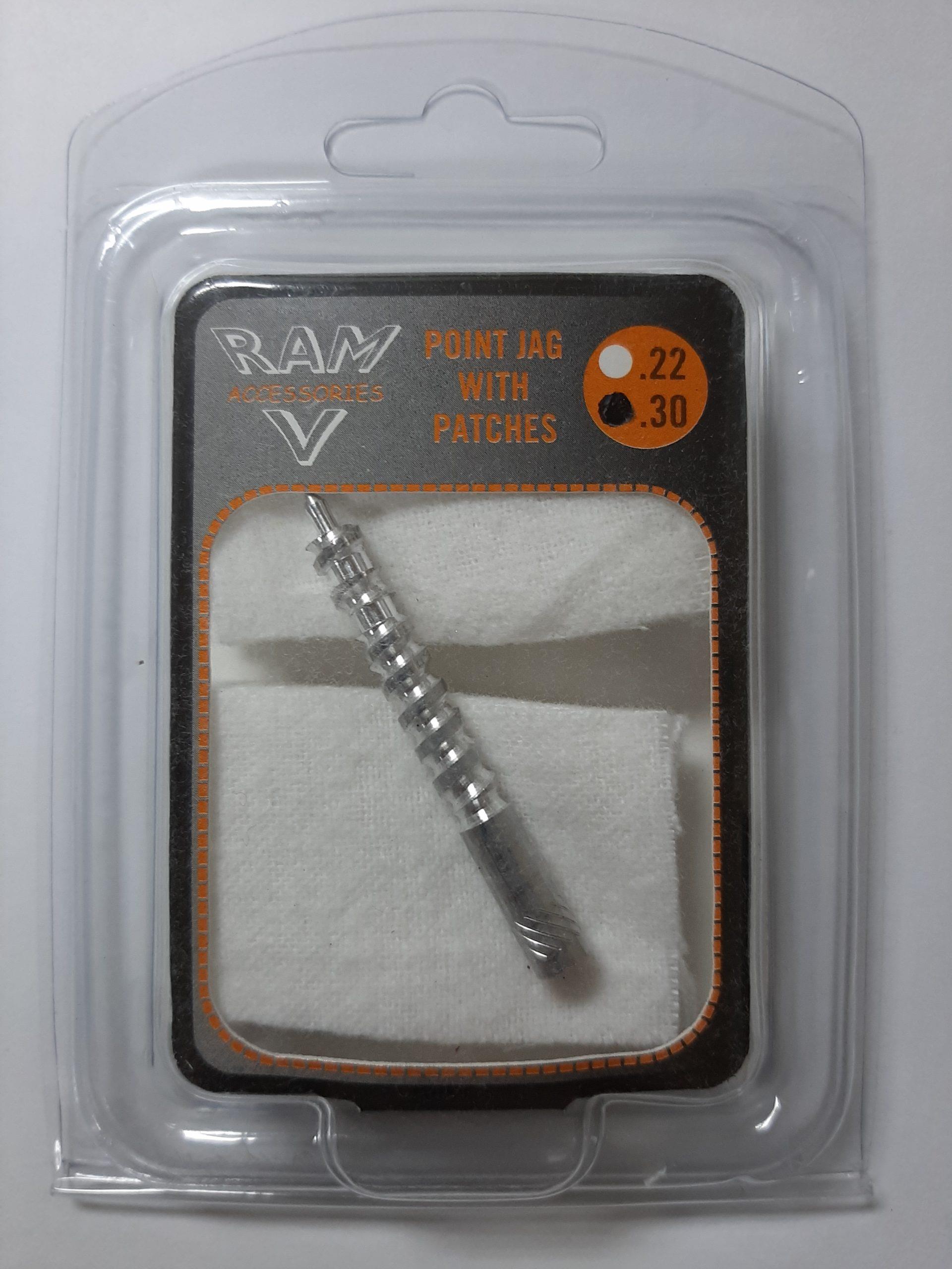 RAR6040 #1. RAM .30 Point Jag W/25 Patches
