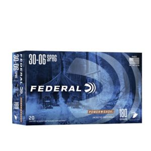 FORAF06 #1. Ammo 30-06 SPR 180gr Federal Power Shok 20's