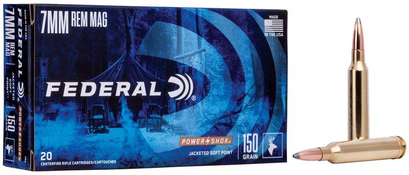 FORAF11 #1. Ammo 7mm RM 150Gr Federal Power Shok 20s