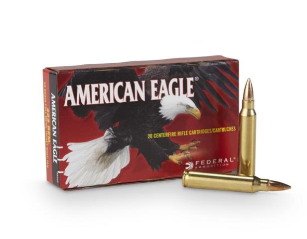 FORAF145 #1. Ammo 223 Rem 55Gr Federal American Eagle FMJ BT 20's