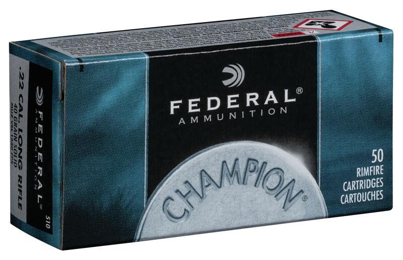 FORAF220 #1. Ammo 22LR 40gr Federal Target 50's