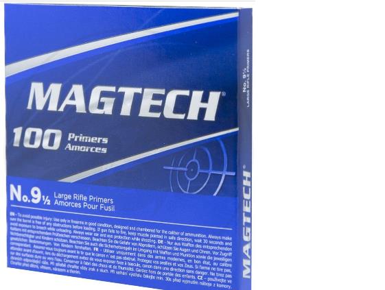 FORAI34 #1. Primers Large Rifle Magtech 100's
