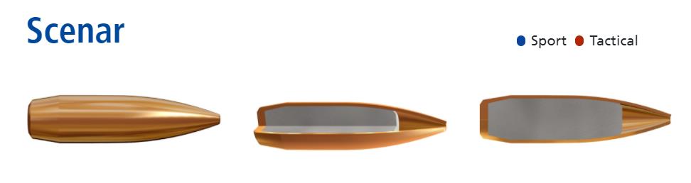 RAP4PL7071 #1. P 30 Cal (.308) 185Gr Lapua Scenar 100's