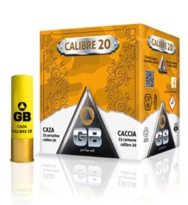 NYAG-499.400.0007 #1. Ammo 20Ga 32Gr Slug GB Bala 25's