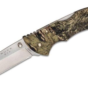 FORBU17332 #1. Buck 286 Bantam BHW Folding Knife 3.625" Blade, Mossy Oak Break-Up Country Camo ETP Handles - 10317