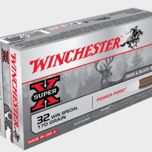 NYAW-X32WS2 #1. Ammo 32 Win SPL 170Gr Winchester Super-X Powerpoint 20's