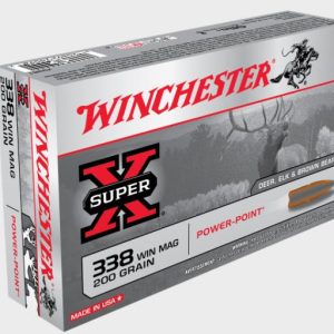NYAW-X3381 #1. Ammo 338 WM 200gr Win Super-X Powerpoint 20's