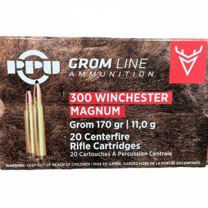 IA1PPU300A-377 #1. Ammo 300 WM 170gr PPU Grom 20's