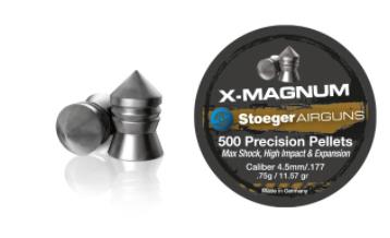 DFSTP545063 #1. Stoeger X-Magnum .177 / 4.5mm 300 Per Tin 11.57 Gr Pellets