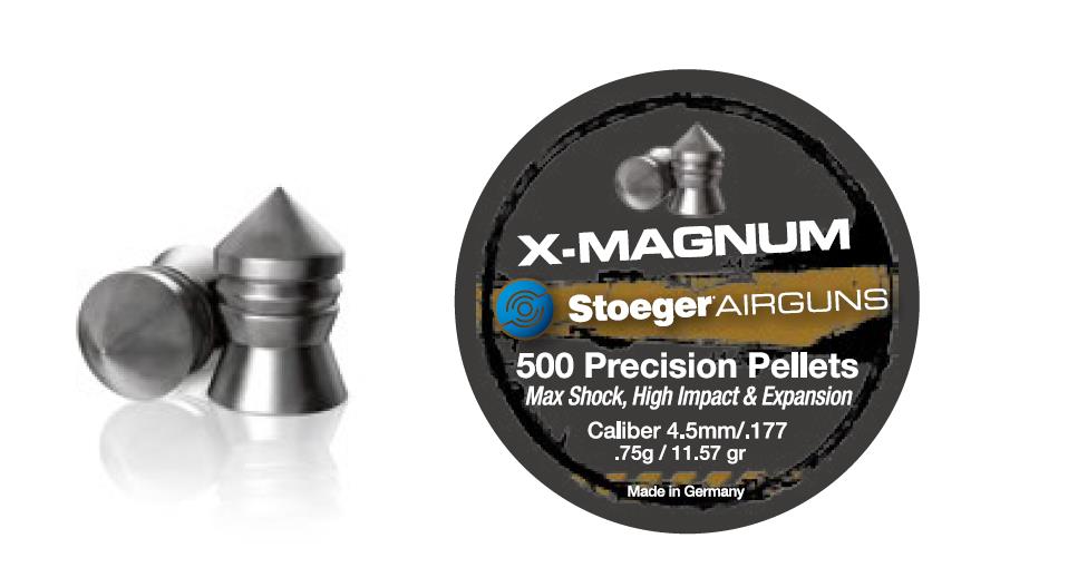 DFSTP555062 #2. Stoeger X-Magnum .22 / 5.5mm 200 Per Tin Pellets