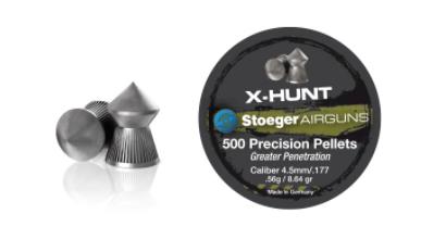 DFSTP545035 #1. Stoeger X-Hunt .177 / 4.5mm 500 Per Tin Pellets